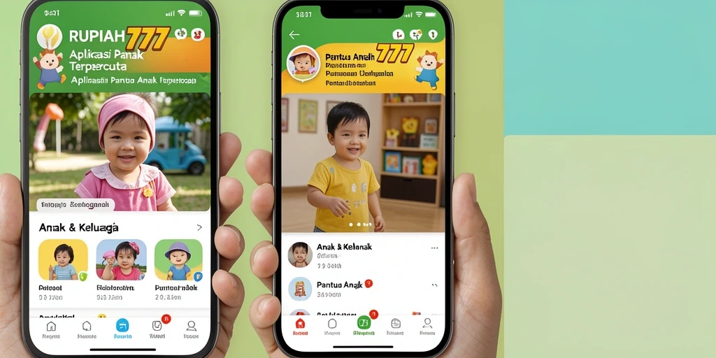 Antarmuka pengguna RUPIAH777 yang ramah dan intuitif untuk memantau anak.